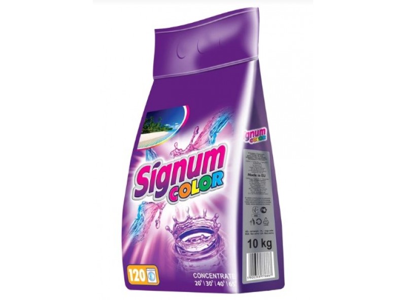 Стиральный порошок Signum Сolor 10 кг, п/е (97-116) Стиральный порошок Signum Сolor 10 кг, п/е (97-116)